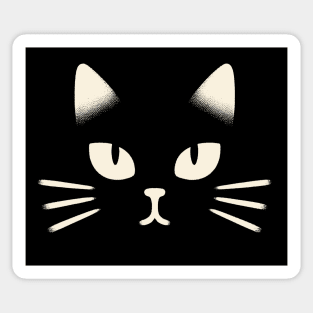 Cat face Sticker